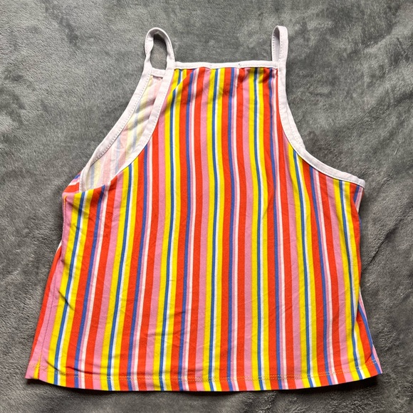 Striped crop top - Picture 2 of 4